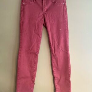 Tractr Red Skinny Jeans Sleek Modern Fit